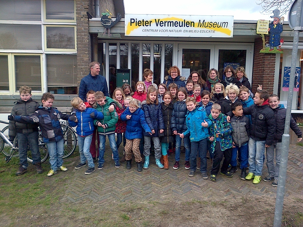 Bezoek groep 5 aan Pieter Vermeulen Museum
