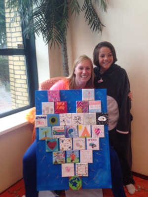 Het cadeau van de klas!