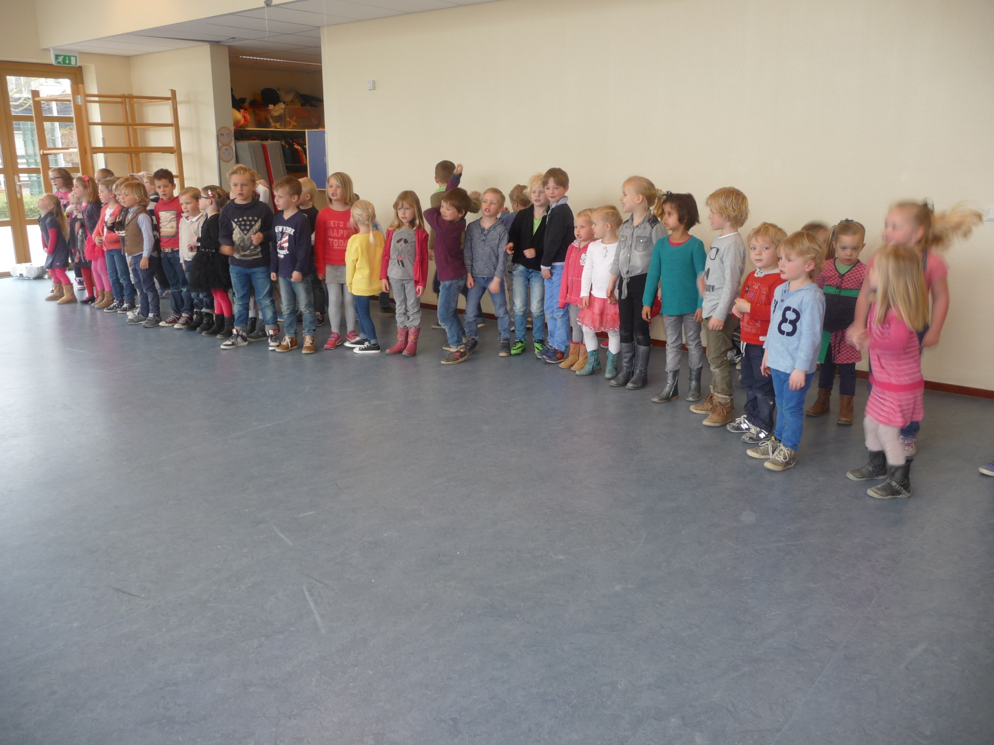 Bezoek van de Peuterbeuk en Pinkeltje