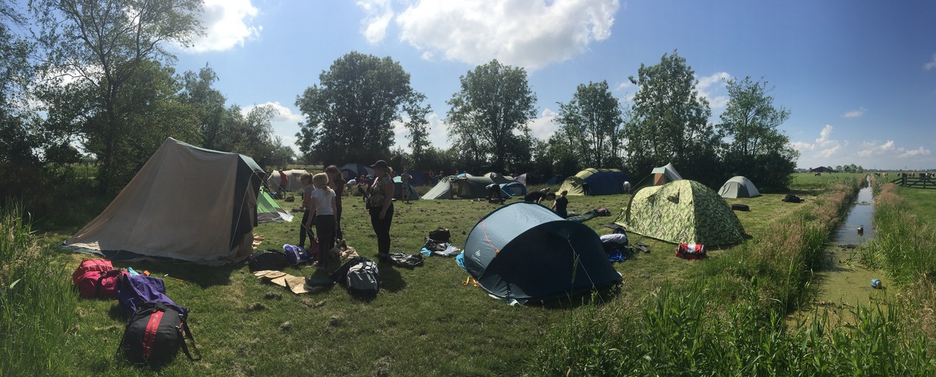 Het kamp van groep 8 was super!