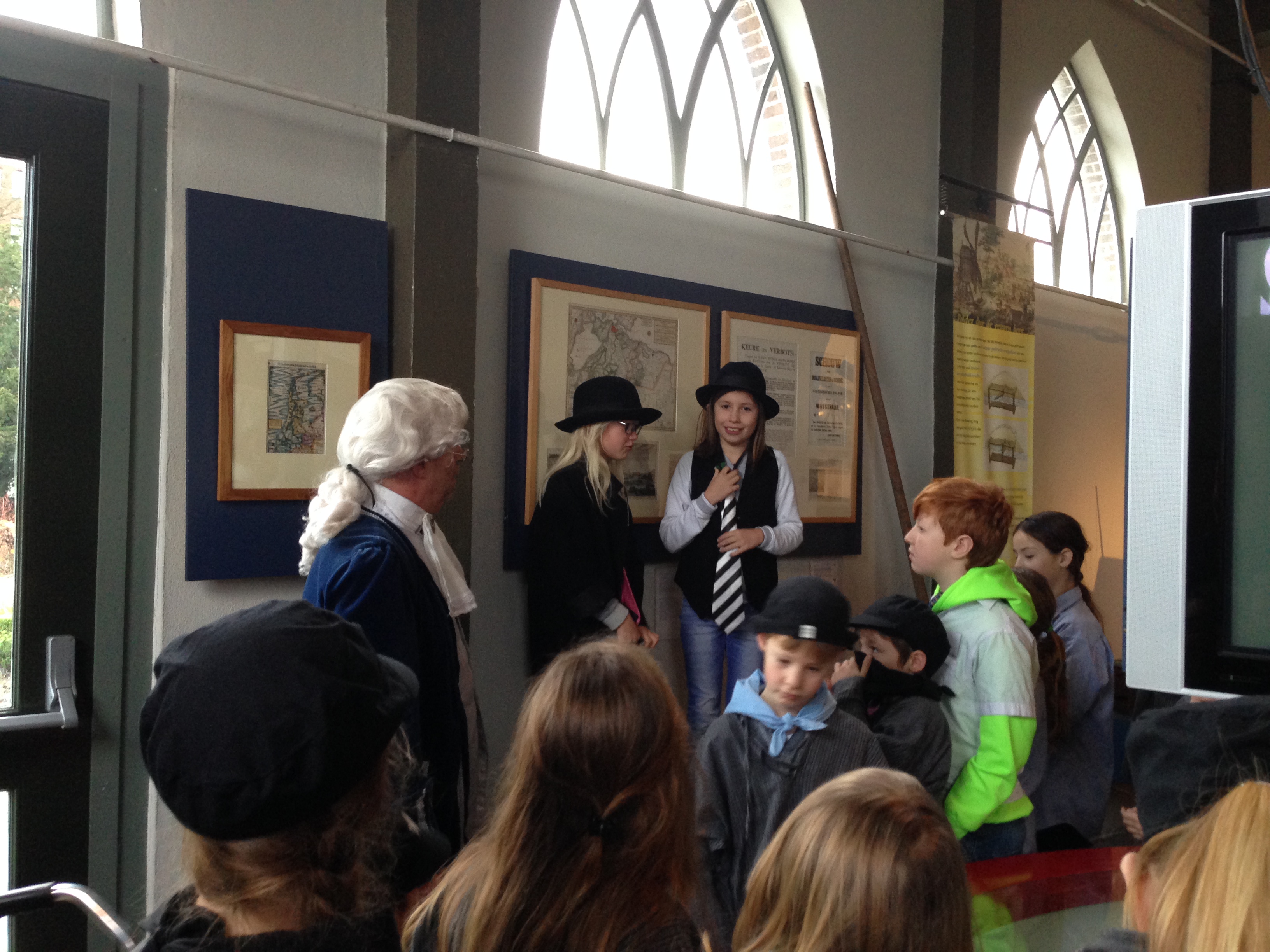 Excursie groep 6 naar Cruquis