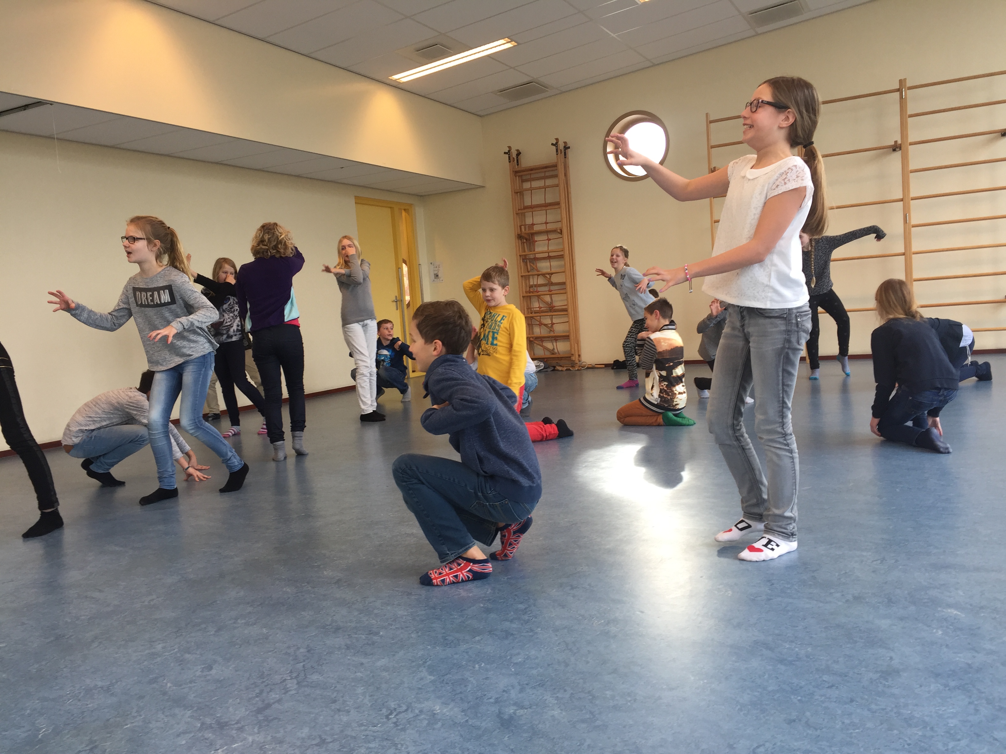 Project drama op De Brug