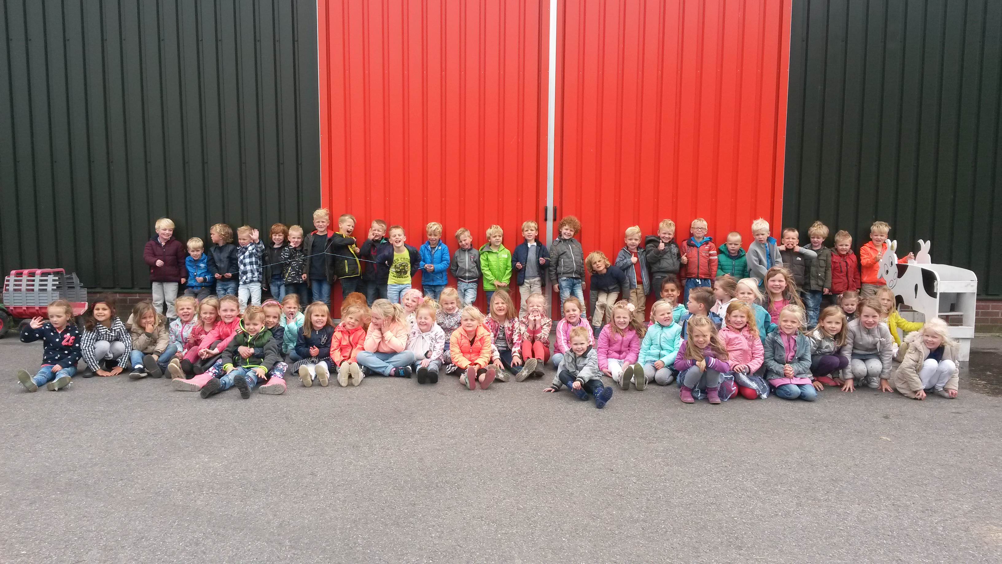 Op bezoek naar de boerderij: “ Het Vertrouwen “.