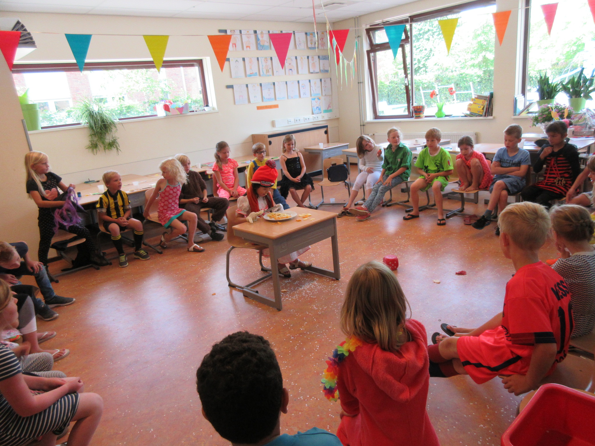 Verjaardag juf Esther