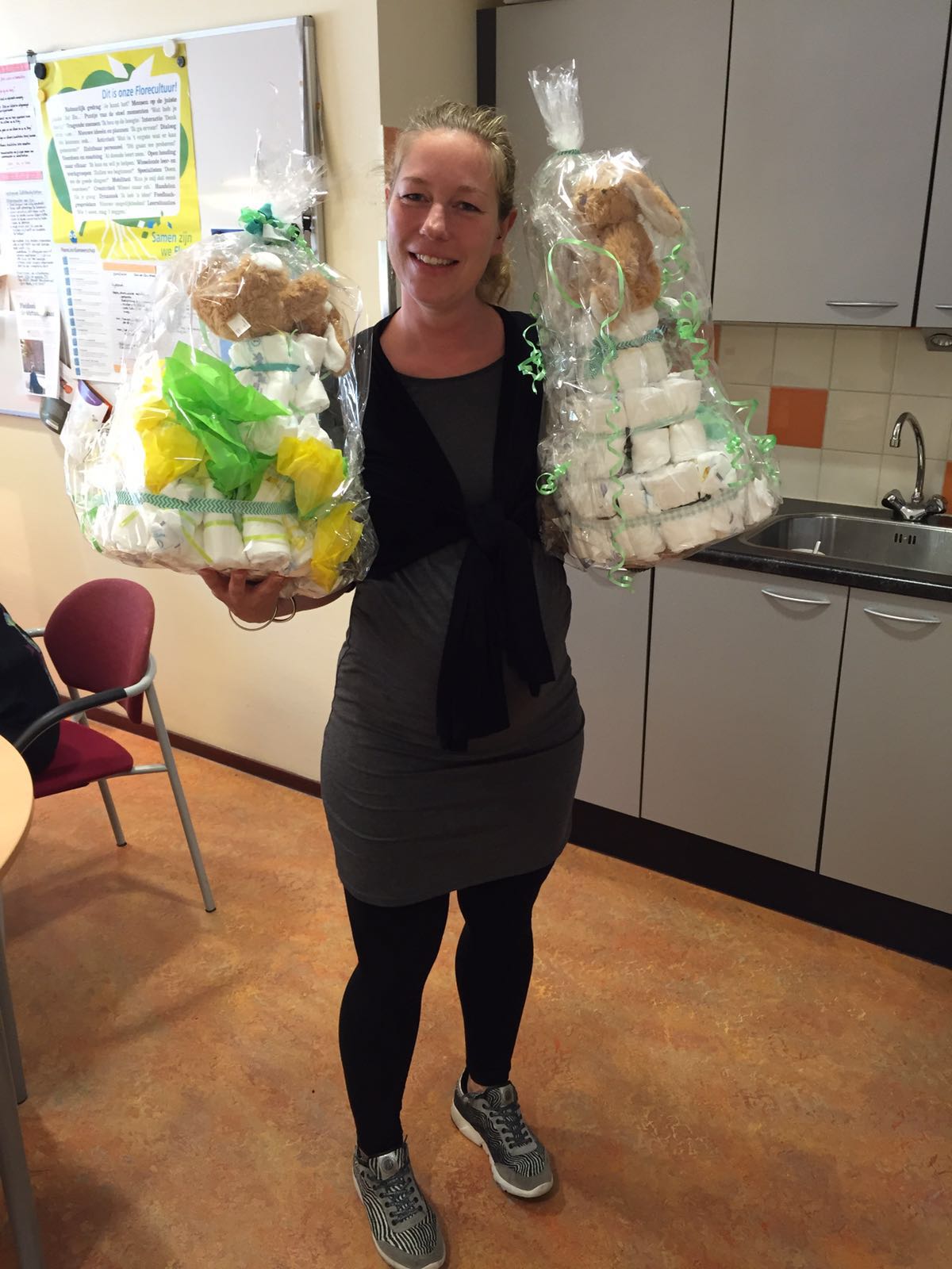 Verlof voor juf Naomi