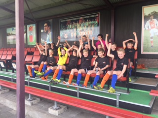 Schoolvoetbal bij VV Limmen