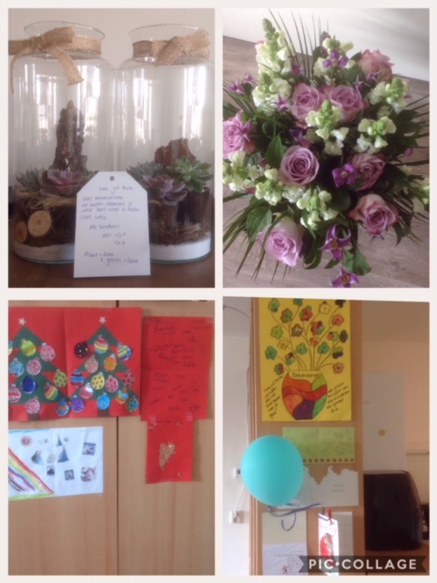 Even een berichtje van juf Anita.