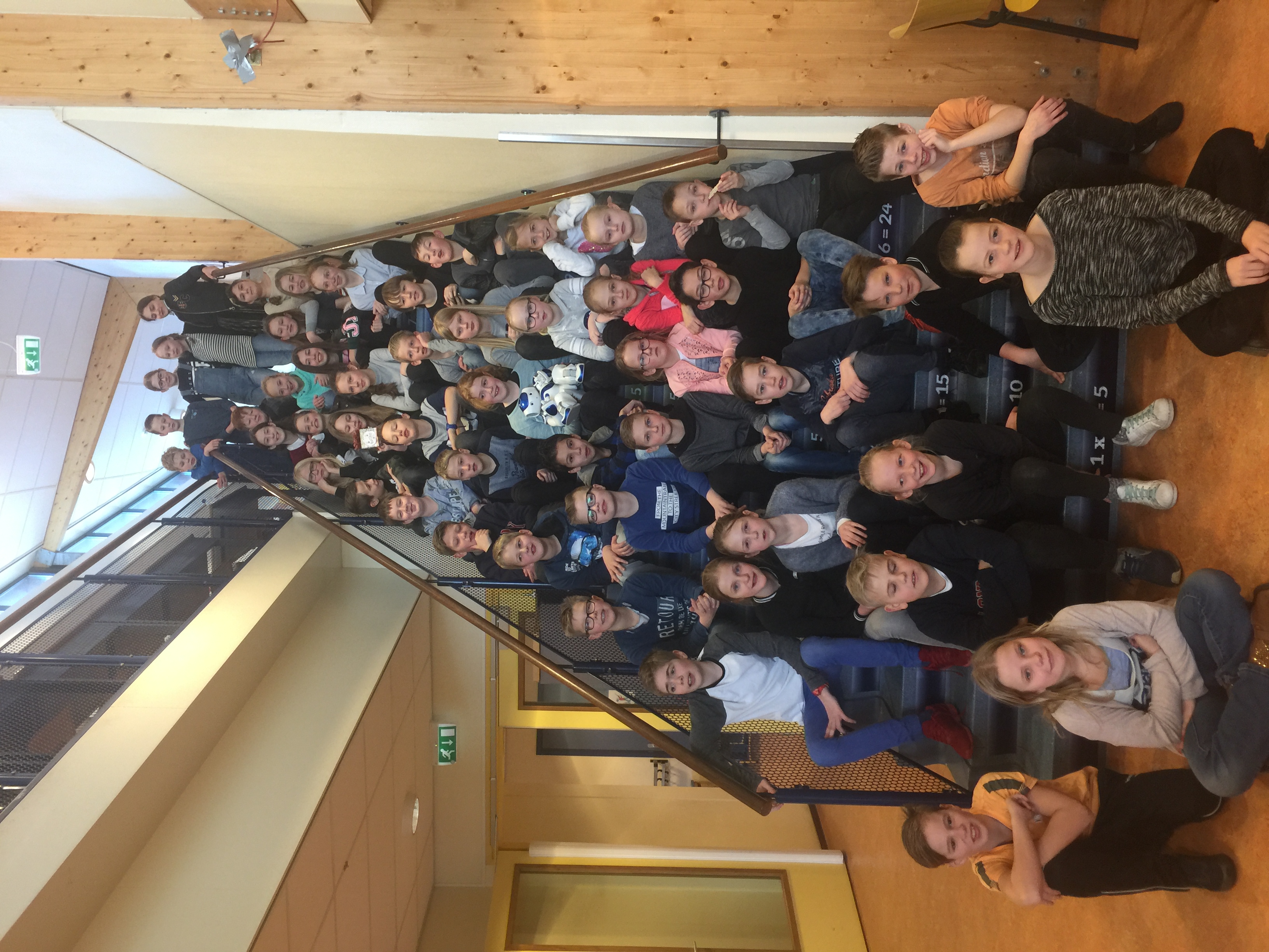 Robot Eddy in groep 7 en 8