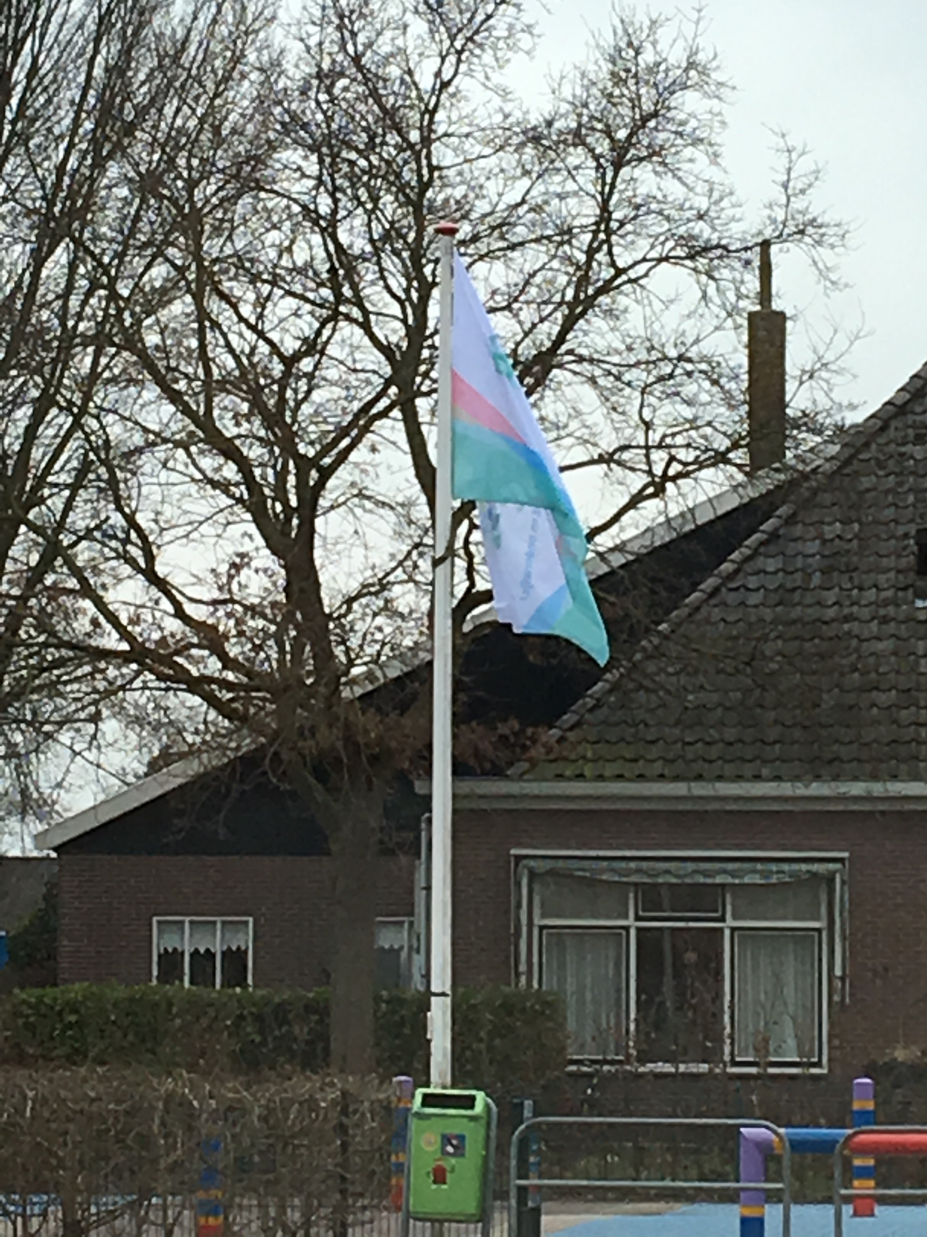 Blossevlag in top!