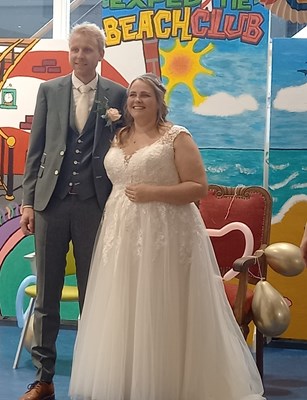 Esther en frank staand